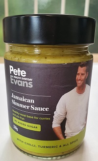 Pete Evans Healthy Everyday Jamaican Simmer Sauce 330g